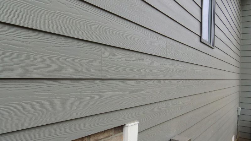 Fiber Cement Siding on a House